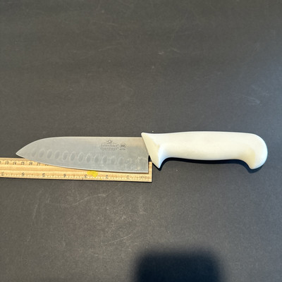 Kitchen Essentials 6 1/2  Chefs Knife White Handle