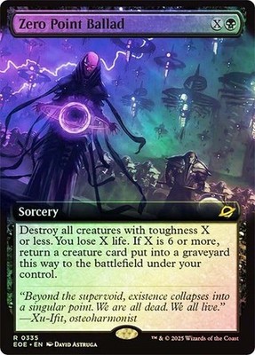 Zero Point Ballad (0335) - Edge of Eternities - Rare Extended Art (Foil)