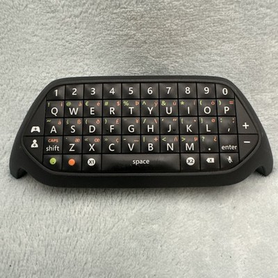 Official Microsoft Xbox One Black Chatpad 1676 Keyboard Fully Tested & Working 