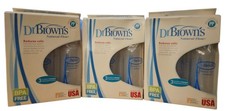New Lot of 3 3 Packs 8oz 240 ml Dr. Brown's Natural Flow Baby Bottles 9 Total 