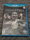 Injustice: Gods Among Us (Nintendo Wii U, 2013) CIB