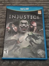 Injustice: Gods Among Us (Nintendo Wii U, 2013) CIB
