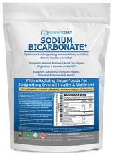 Organic Sodium Bicarbonate Alkaline Supplement For Alkalinity. Support Kidney...