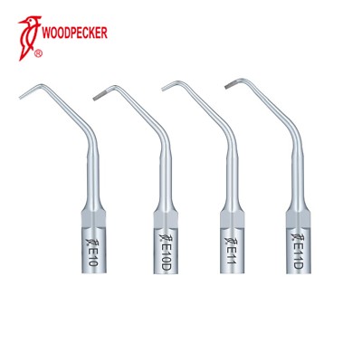 Woodpecker Ultrasonic Scaler Tips For Endo Preparation E10 E10D E11 E11D Fit EMS