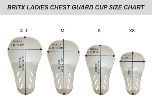 BRITX® Ladies Chest Guard Protector Sports Bra Karate,Taekwondo,thai,mma Boxing - Picture 3 of 8