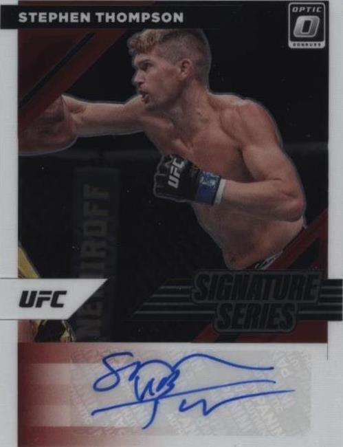 UFC Optic ラウル・ロサス サインカード 2022 Panini Donruss Optic