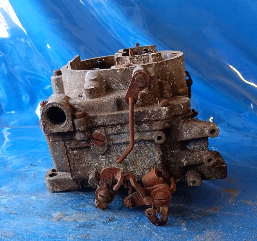 Cadillac Deville Eldorado 429ci C4-AFB 1966 carburador Carter 2696S fecha B8 Foto 2 de 4