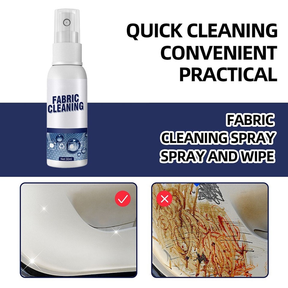 1*Car Interior Cleaning Agent Cleaner Woven Fabric Auto Roof Cleaning