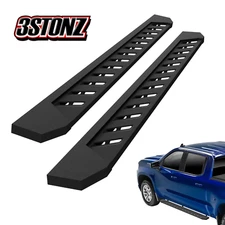 Running Board For 99-16 Ford F250 F350 Super Crew Cab Texture Black Side Step