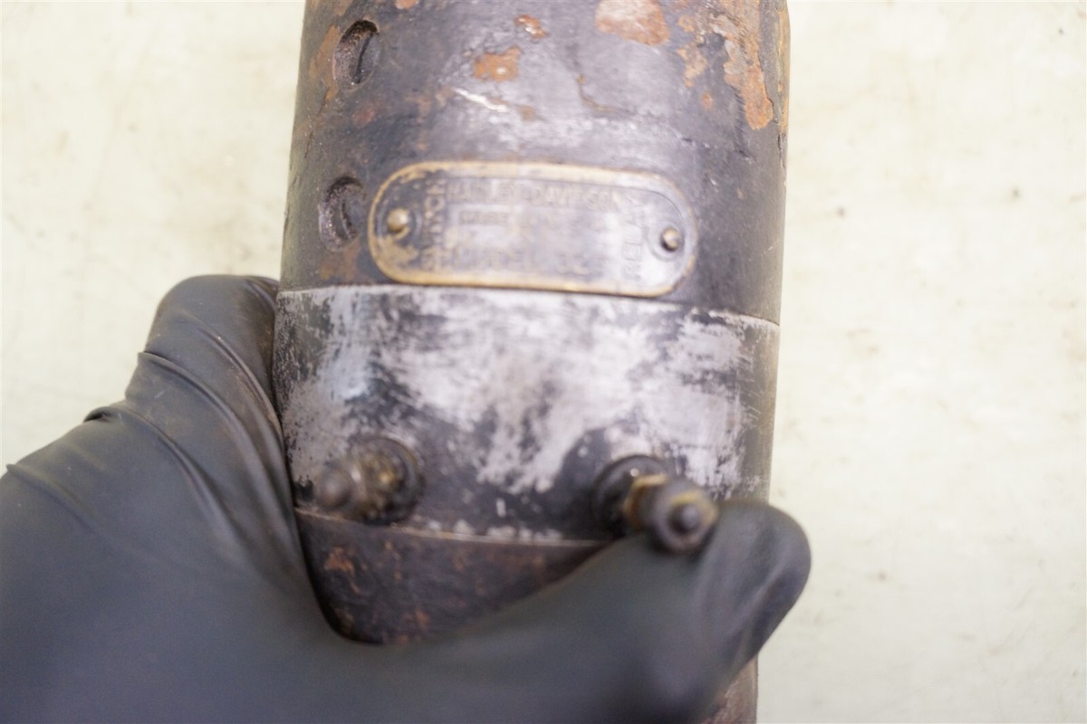 32 E 3 BRUSH 6 VOLT GENERATOR ORIGINAL PATINA KNUCKLEHEAD FLATHEAD