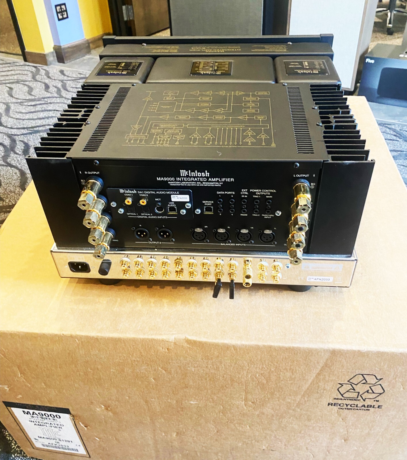 McIntosh MA9000 Integrated Amplifier Excellent condition eBay