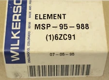 WILKERSON MSP 95 988 6ZC91 Coalescing Filter Element