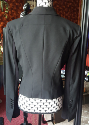 Veste BCBG MAXAZRIA Taille S Marine - Bon état, Laine, Style Pardessus, Occasion