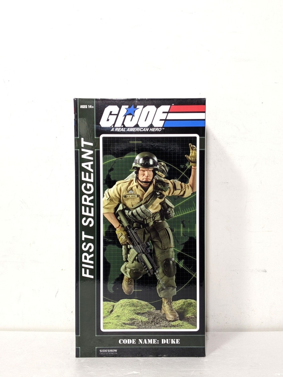 Sideshow 1/6 GI JOE FIRST SERGEANT CODE NAME DUKE Figure NIB