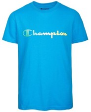 Champion Little Boys Ombre Script Logo T-Shirt Size 6