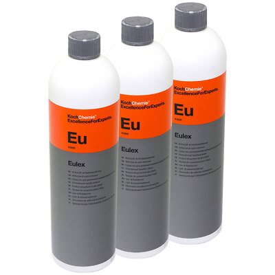 3x 1 Liter Klebstoff- & Fleckenentferner Eulex Koch Chemie Flecken Entferner