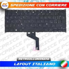 TASTIERA ACER ASPIRE NXGLDTA001 NXGLDTA006 NXGNHAA001 NXGNHEF001 RETROILLUMINATA