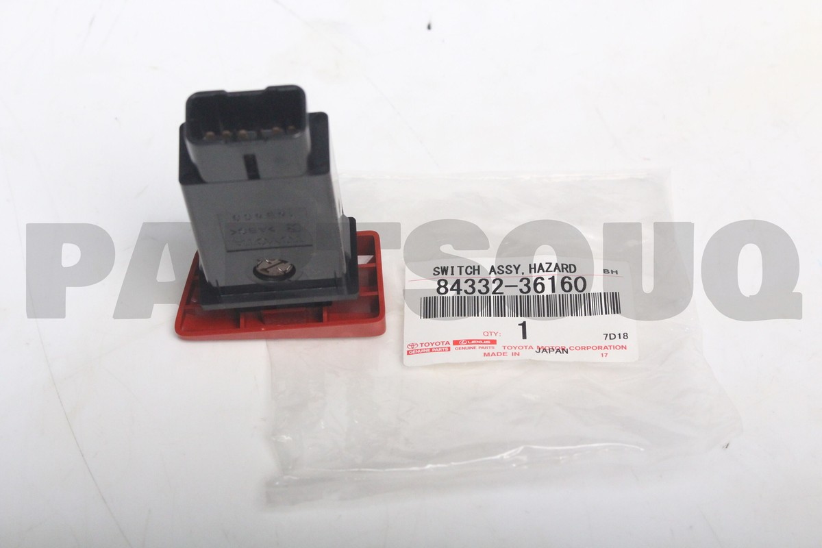 8433236160 Genuine Toyota SWITCH, HAZARD 84332-36160 | eBay
