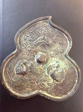 Bronzespiegel Tang Dynastie (618 - 907); hier Kopie von ca. 1970