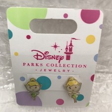 Disney Parks Collection Jewelry Tinkerbell Earrings New with Tag