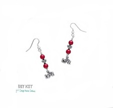 In Love Valentine's Friendship DIY Earring Jewelry Making Kit with Instructions