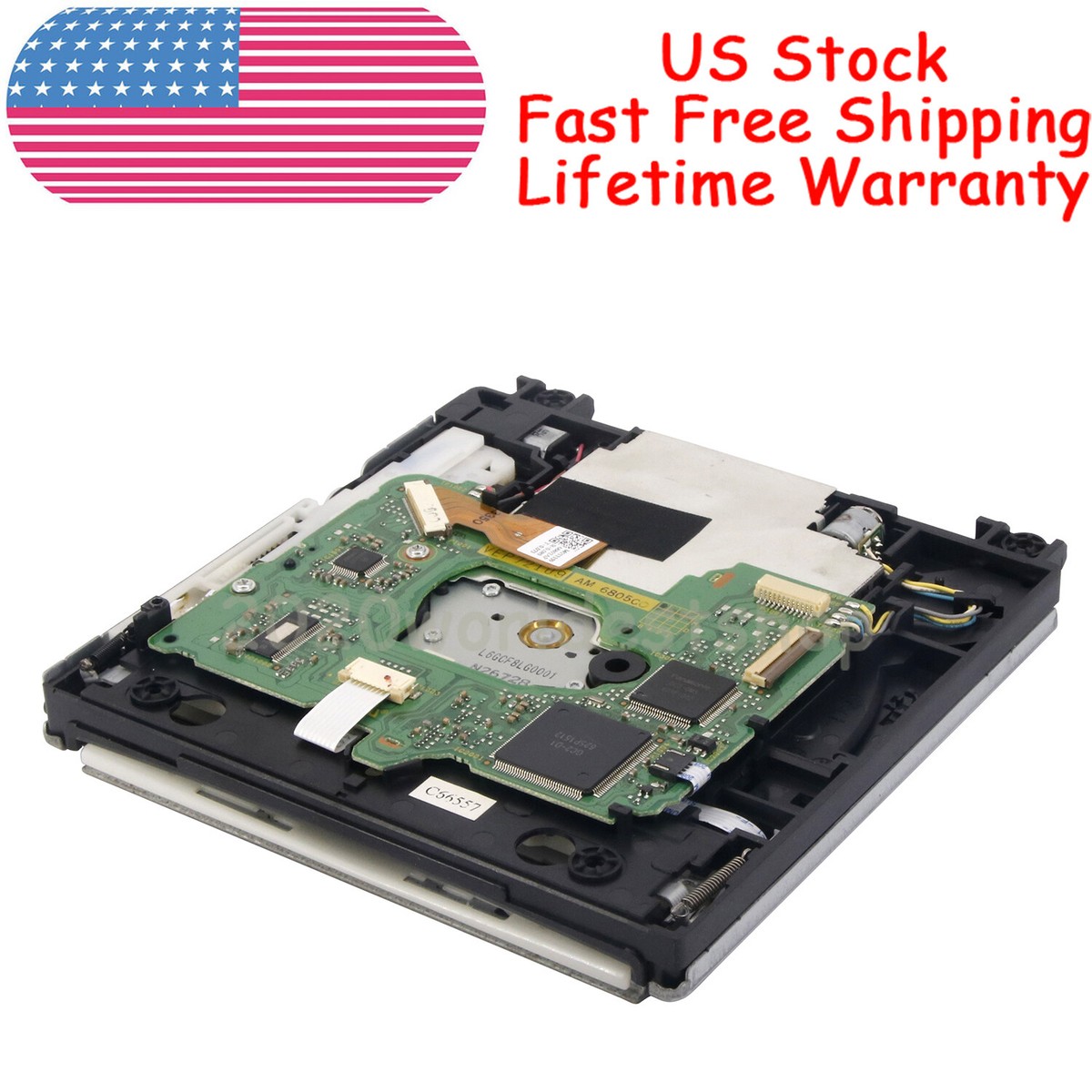 For NINTENDO Wii Replacement DVD Rom Disc Drive PCB Board & Laser
