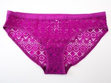 NEW Victoria's Secret VTG 2016 Signature Lace Culotte Bikini Panty MEDIUM