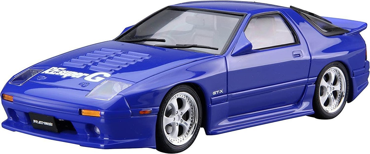 1/24 The-Tuned Car Series No.58 Mazda RE Amemiya FC3S RX-7 1989