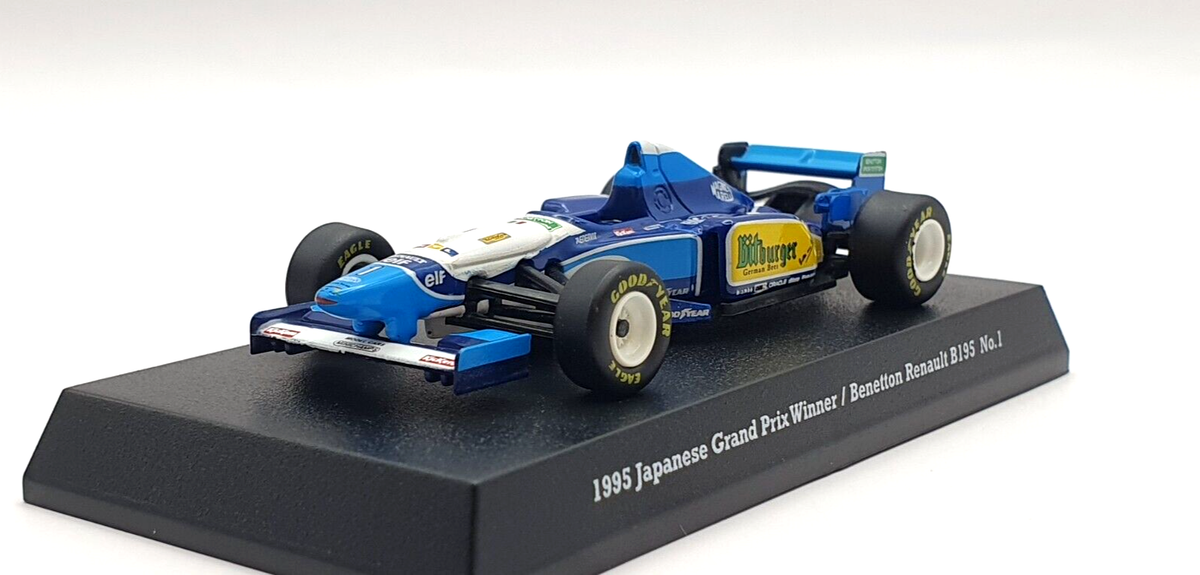 1/64 Kyosho F1 1995 BENETTON RENAULT B195 #1 SCHUMACHER