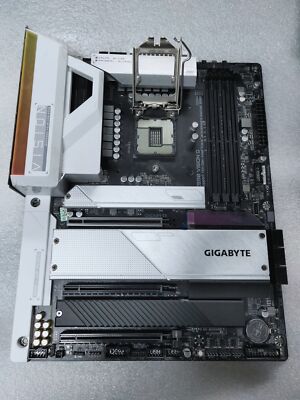 FOR GIGABYTE Z590 VISION G DDR4*4 LGA1200 HDMI Type-C 128GB ATX Ｍotherboard Test