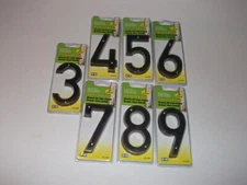 Hy-Ko,  4"  Bronze Numbers