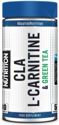 CLA 80% Linoleic Acid, L-Carnitine, Green Tea Extract 98% 100 Capsules ...