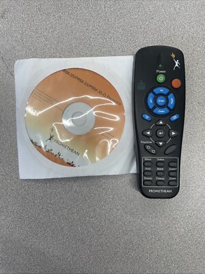Promethean SRC-2102 Projector Replacement Remote Control Black With CD