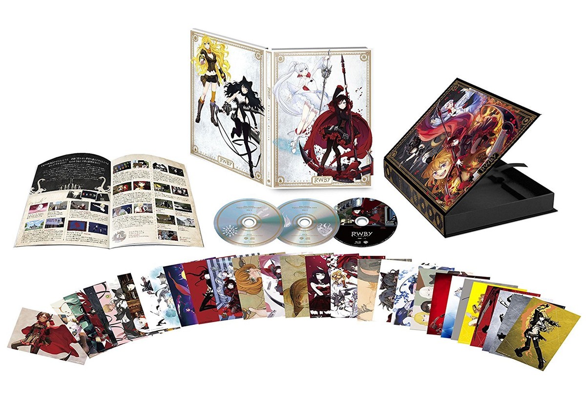 RWBY Volume Blu-ray Limited Edition Tracking Number from Japan