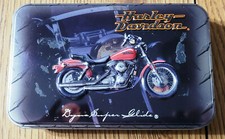 Harley Davidson Tin & Playing Cards - Beautiful! 2 deck