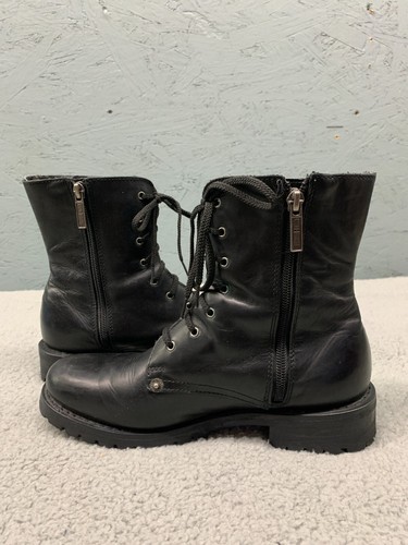 Harley Davidson Damen Stiefel Leder Motorrad D84070 Kelly Welt Spitze Größe 8 - Bild 11 von 17
