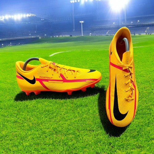 Scarpe da calcio Nike Phantom GT Club Laser arancione multi terra taglia UK 7,5 - Foto 1 di 9