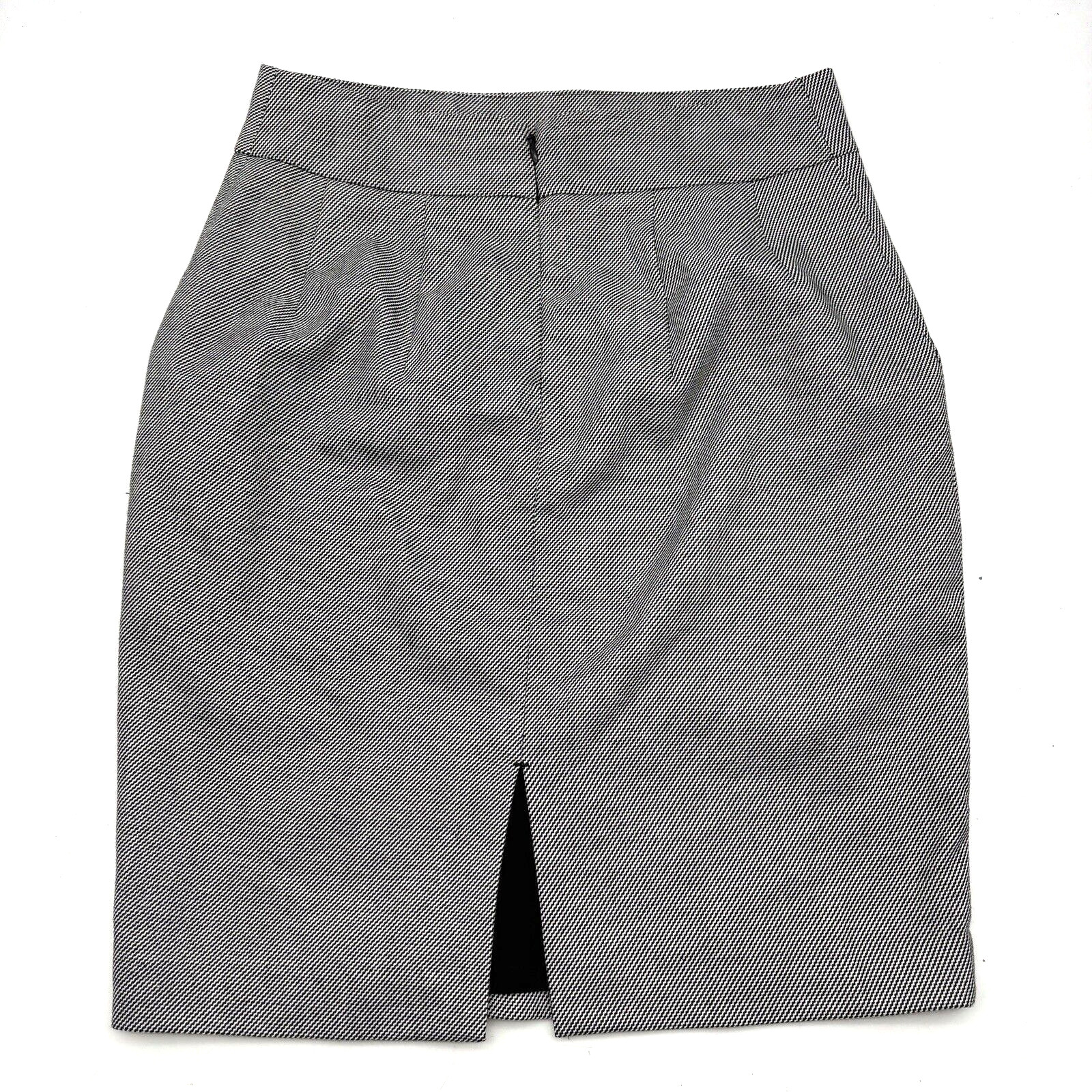 Express Black White Wave Micro Pattern High Waist… - image 10