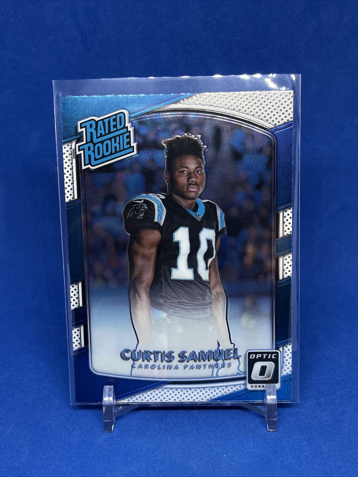 2017 Panini Donruss Optic Rated Rookie Curtis Samuel #196 Panthers/ Commanders