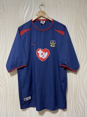 Maillot Portsmouth Away 2003-2005 – Taille XL (Très Bon état)