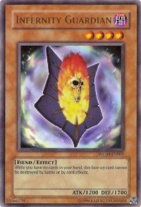 Infernity Guardian - WC09-EN003 - Ultra Rare - Limited Edition x3 - Lightly Play
