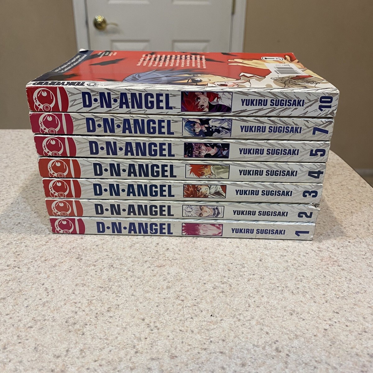 D・N・ANGEL 英語版　漫画　English Manga DN Angel Manga English Vol. 1,2,3,4,5,7,10 Yukiru Sugisaki