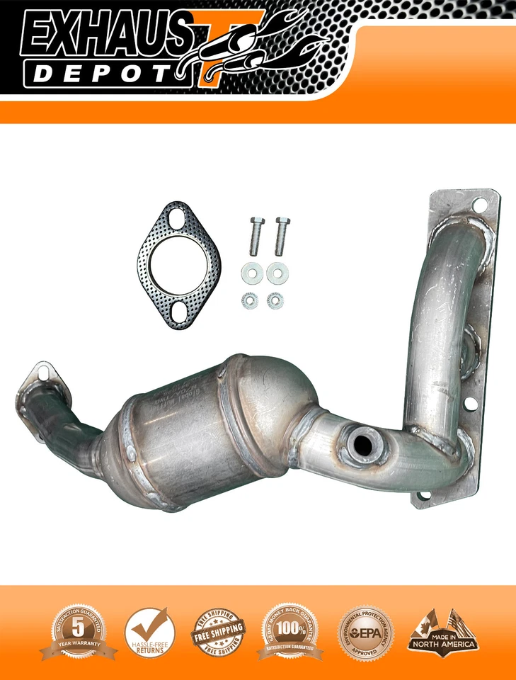 CONVERTIDOR CATALÍTICO COLECTOR AJUSTE DIRECTO PARA LAND ROVER FREELANDER 2002-2005 2,5 L Foto 2 de 4