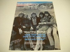 The NEW SEEKERS are BEAUTIFUL PEOPLE including their hits 1971 Promo Poster Ad