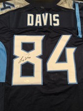 Corey Davis Signed Autographed Tennessee Titans Jersey #84 COA JSA