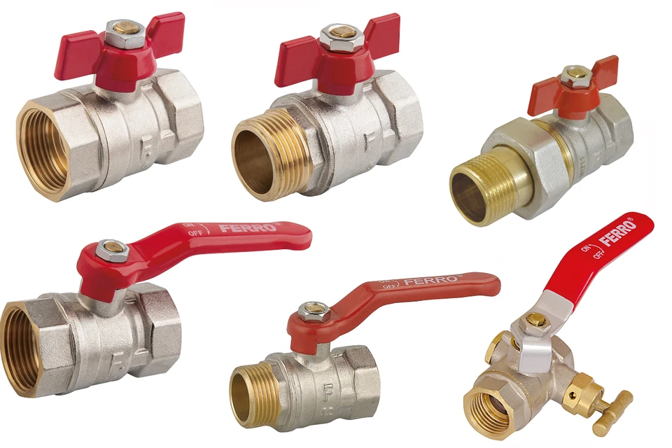 Kugelhahn Auslaufhahn Absperrhahn  Absperrventil Kugelhähne 1/2 3/4 1 2 Zoll - Bild 3 von 4