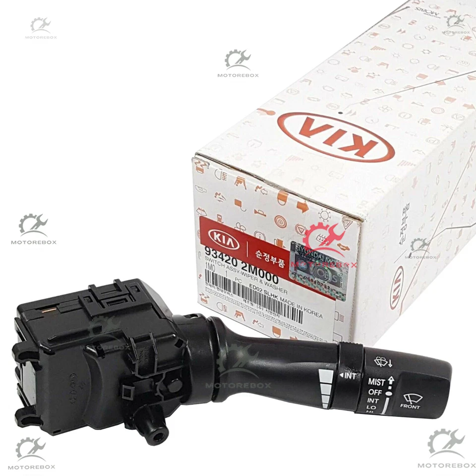 CONJUNTO DE INTERRUPTOR ORIGINAL LIMPIAPARABRISAS Y LAVADORA 93420-2M000 para OPTIMA SOUL Forte Forte Koup Foto 4 de 4