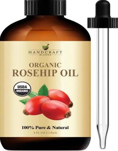 Aceite De Rosa Mosqueta 100% Puro Para Las Arrugas Del Eccema Del Acnã© 4oz