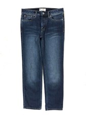 Free People Jeans Size 26 Womens Straight Leg Dark Wash Stretch