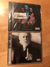 GEORGE CARLIN Classic Gold 2 CD SET BRAND NEW SEALED +BONUS Life Is Worth Losing